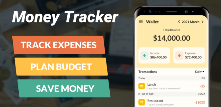 Money Tracker: Expense Tracker, Wallet, Budget App – Gulooloo Tech Co